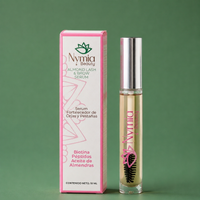 Sérum de Cejas y Pestañas Nymia: pestañas más largas y fuertes en 28 días