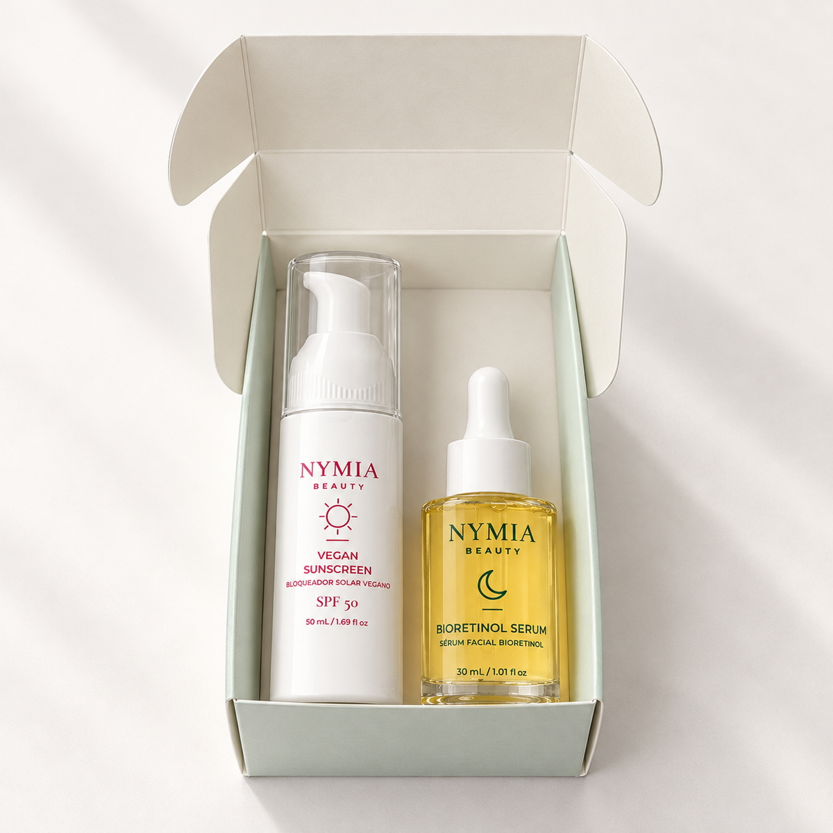 Kit Antiedad Bioretinol + Protector Solar | Rutina Completa 24h
