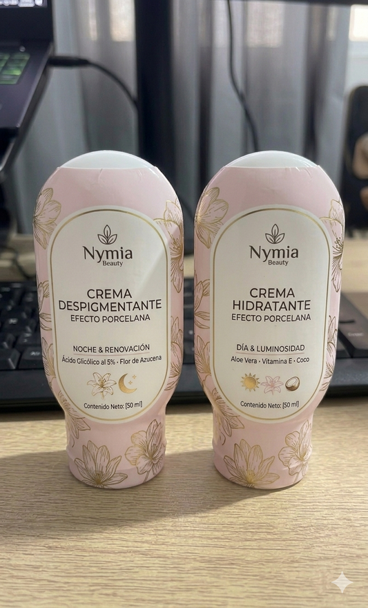Dúo Piel de Porcelana (Tratamiento Despigmentante & Crema Corporal Hidratante)