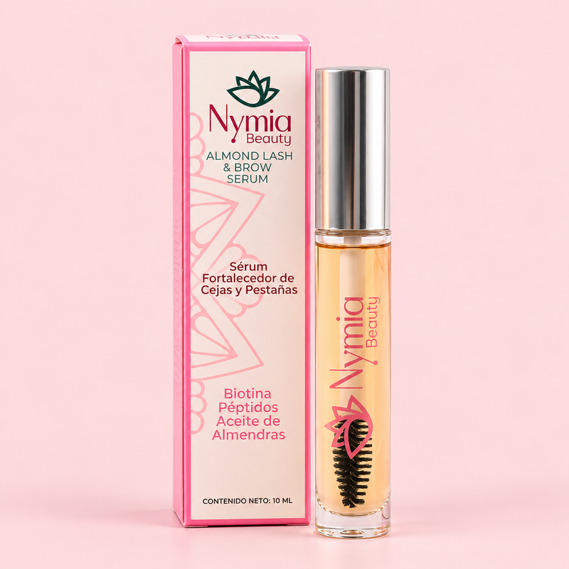Sérum de Cejas y Pestañas Nymia: pestañas más largas y fuertes en 28 días